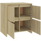 vidaXL Komode 2 kom boja hrasta sonome 70 x 41 x 75 cm od iverice | shoptok.hr