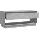 vidaXL TV omarica betonsko siva 102x41x44 cm iverna plošča | Shoptok.si