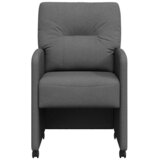 Blagovačke stolice s kotačima 2 pcs Tamno siva 57 x 67 x 95 cm | Eponuda.com