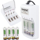  Univerzalni punjač za 4 AA i AAA baterije + 4700mAh baterije GRATIS u