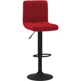 Furnova Barski stolček vinsko rdeč žamet, (21948831) | Shoptok.si