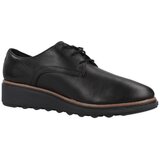 Clarks Nizki čevlji Sharon Rae 261754164 Black Leather | Shoptok.si