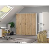 Modern Living Omara S Klasičnimi Vrati Voyager, Barva Hrasta, Bela | Shoptok.si
