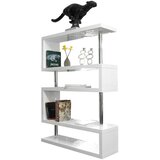 Livetastic SOBNA PREGRADA 120/165/35 cm bela, visoki sijaj Cene