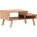  Stolić za kavu 100 x 50 x 45 cm od masivnog drva bagrema | Eponuda.com