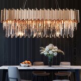 Toolight stropna svjetiljka kristal zlatna 312355 | shoptok.hr
