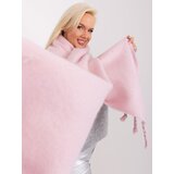 Fashion Hunters Light pink smooth winter scarf Cijene