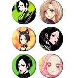  Set bedževa Anime Nana, 37 mm, 6 kom | Eponuda.com