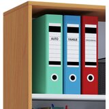 P & B PISARNIŠKI REGAL 70/105/37 cm barve bukve | Shoptok.si