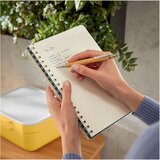 Leitz Blok kolegij B5 s špiralno vezavo Cosy, 80 listov, črte, siv | Shoptok.si