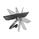 Icybox 1-struki Stolni nosač za monitor 25,4 cm (10) - 68,6 cm (27) Podesiv po visini, Mogučnost savijana, Mogučnost okretanja ICY BO | Eponuda.ba
