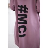 Kesi Cardigan with oversize print dark pink | shoptok.hr