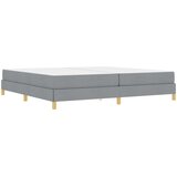 s opruga kutije Svijetlo siva 200 x 200 cm tkanina | shoptok.hr
