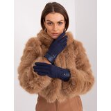 Wool Fashion Italia Gloves-AT-RK-239507.61P-navy blue | shoptok.hr