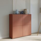 CARRYHOME Visoka Komoda Alice, Terakota | Shoptok.si