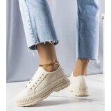Gemre Beige platform sneakers Nichole | shoptok.hr
