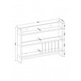Hanah home kuhinjska polica kolin anthracite | ePonuda.com