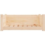  Krevet za pse 75,5x55,5x28 cm od masivne borovine | shoptok.hr