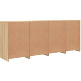 vidaXL Komoda z LED lučkami sonoma hrast 164x37x67 cm | Shoptok.si