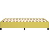  Okvir za krevet s oprugom zeleni 120 x 200 cm od tkanine Slike