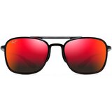 Maui Jim Keokea MJ0447S 003 Polarized ONE SIZE (55) Črna/Rdeča | Shoptok.si