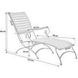 Gardenson Vrrtni Ležalnik Schlossgarten, Evkaliptus | Shoptok.si