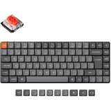 KEYCHRON K3 Max brezžična nizkoprofilna mehanska tipkovnica Gateron rdeča stikala RGB (K3M-H1-UK), (5000331417) | Shoptok.si