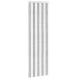 vidaXL Zavjesa protiv insekata Chenille Siva i bijela 56 x 185 cm - Siva i bijela (dvostripa) 56 x 185 cm | shoptok.hr