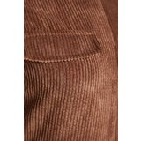 Trendyol Brown Velvet Woven Jumpsuit | Shoptok.si