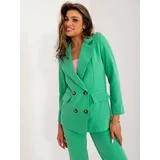 Fashion Hunters Green elegant set with trousers