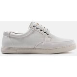 Gemre White men's derby shoes decorated with embossing Emer | Shoptok.si