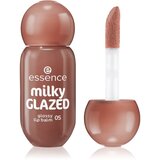 Essence milky GLAZED balzam za toniranje za usne sa sjajem nijansa 05 Latte-tude 4 ml Cijene
