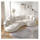 Atelier Del Sofa ugaona garnitura venedik right white | Eponuda.com