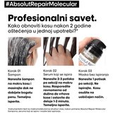 L´Oréal Paris Serie Expert Absolut Repair Molecular šampon za jačanje oštećene kose 300 ml | shoptok.hr