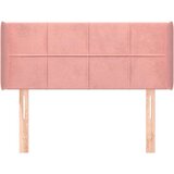 Vzglavje z ušesi roza 103x16x78/88 cm žamet, (20953930) | Shoptok.si