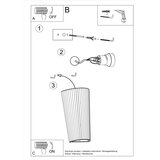  Zidna lampa keramika LANA | shoptok.hr