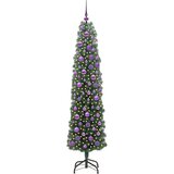 vidaXL Umestno božično drevo Zelena 180 cm PVC in Jeklo in Plastika | Shoptok.si