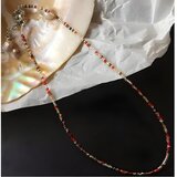 IZMAEL Ogrlica BE-32625 - Rdeča 2 | Shoptok.si