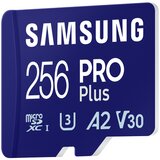 Samsung MicroSD kartica- 256GB MB-MD256SA/EU (PRO PLUSZ, USH-I, R180/W130, adapter, 256GB) | shoptok.hr