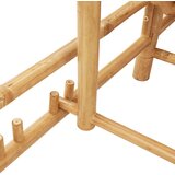  Ležaljka s jastucima 55x199x30 cm Bambus | shoptok.hr
