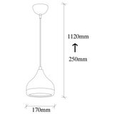 Opviq luster Yildo-6867, 17 cm | Eponuda.ba