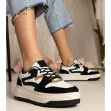 D/CEO UR/CEO Black women's sports sneakers Seisha u
