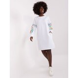 RUE PARIS Dress-RV-SK-8979.94P-white | shoptok.hr