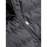 Ombre Men's quilted jacket with jacket cut - graphite | ePonuda.com