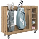 Golf ormar s kotačem Umjetnički hrast 120 x 45 x 98 cm | shoptok.hr