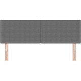  LED glava kreveta Svijetlo siva 144 cm Kordura tekstil | shoptok.hr