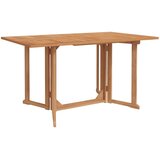  Vrtni set za objed 7 pcs Smeđa Čvrsto teak drvo | Eponuda.com