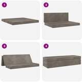 SOFA na razvlačenje 200 x 67 x 45 cm Svjetlosiva | Shoptok.si