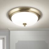 Orion plafonska svetiljka empira 2xE27/40W/230V prečnik 35,5 cm mesing | Eponuda.com