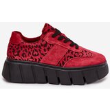 VINCEZA Suede Insulated Women's Sneakers On a Thick Platform | Shoptok.si